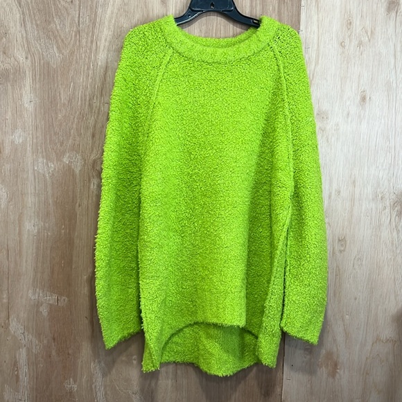 NWOT Free People Teddy Sweater Tunic, M - Picture 4 of 12